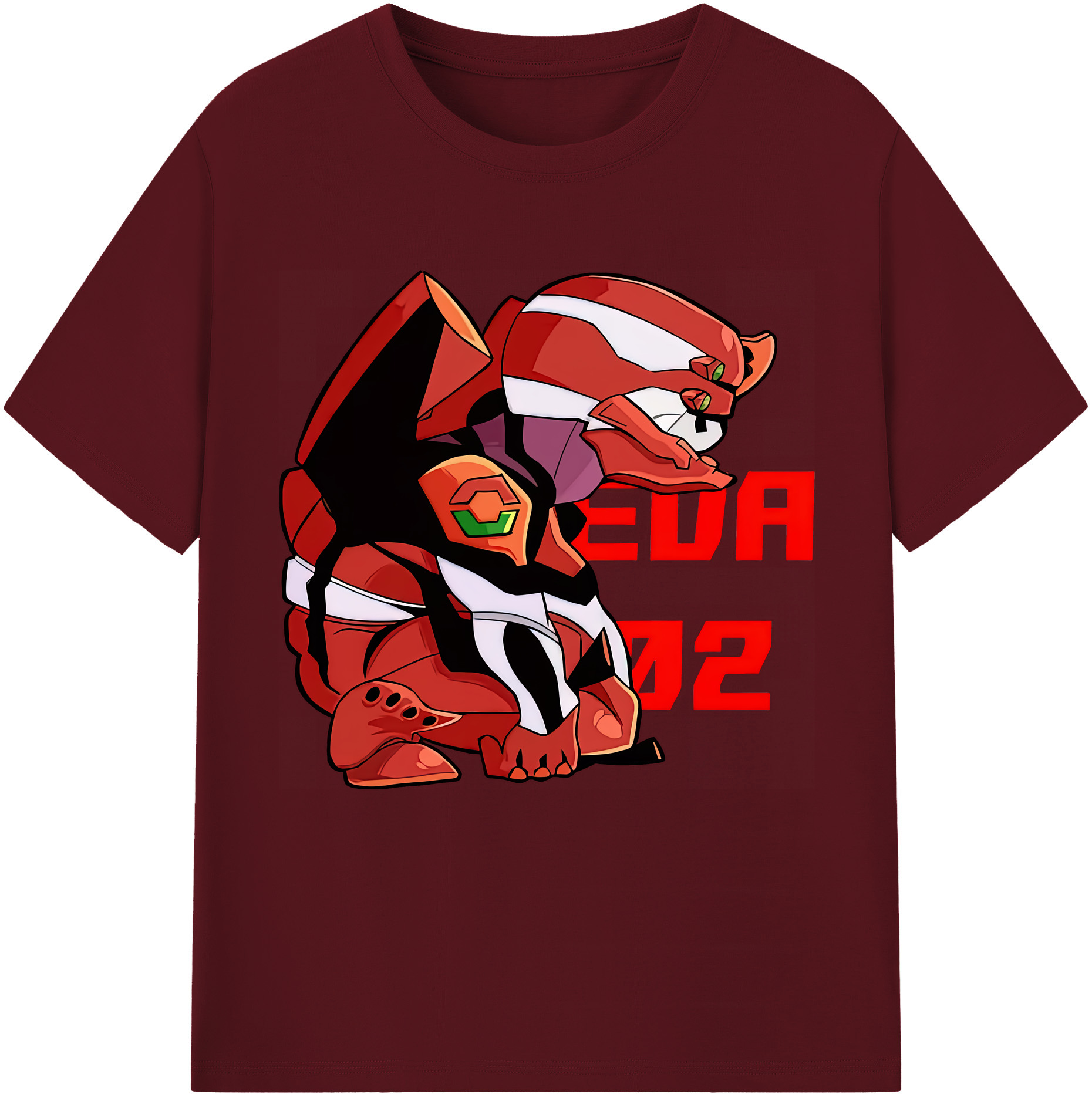 （画像用） EVA 新世紀エヴァンゲリオン 綿100％半袖Tシャツ（フロントプリント）